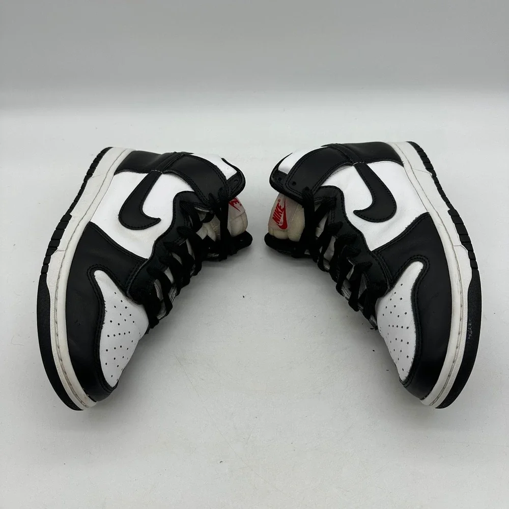 Nike DD1869-103 Womens Size 8 Dunk High Panda Sneakers White Black High Top Shoe